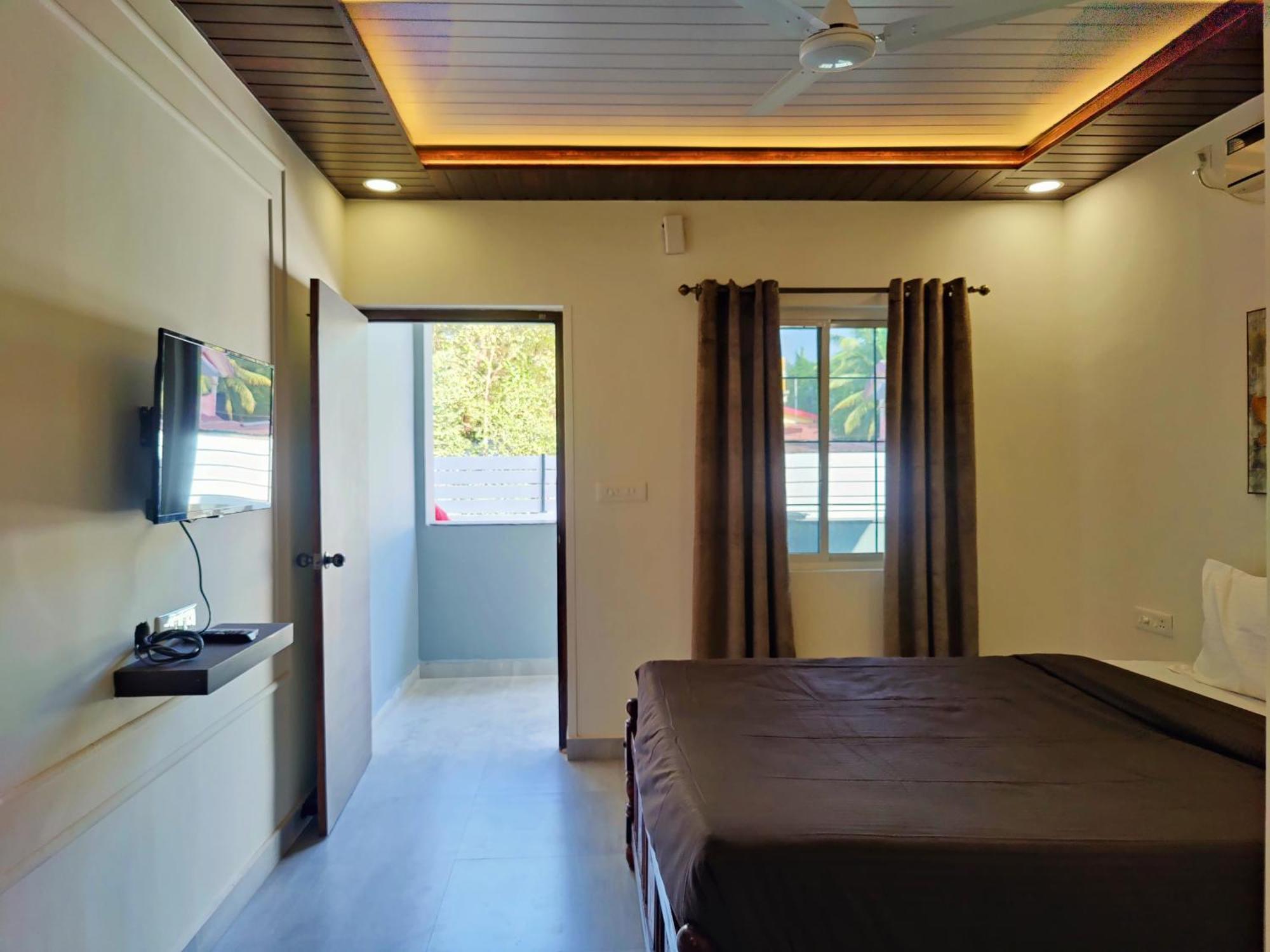 Kevin'S House By Travelkrafts Hotell Anjuna Exteriör bild
